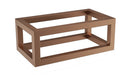 Nick frame voor fontein 395 x 150 x 215 mm geborsteld brons koper PVD
