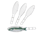 Grille à poisson Landmann BBQ 42 x 9 x 0,5 cm