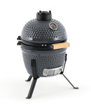 Landmann Mini Kamado 13 inch Gray - Compact Ceramic Charcoal BBQ - Ø27 cm