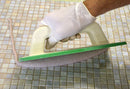 Caoutchouc de coulis époxy à double bord Genesis avec bords à 18° et 42°