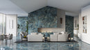 Carrelage de sol Atlantic Stone Bleu foncé 60x120 cm brillant