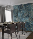 Carrelage de sol Atlantic Stone Bleu foncé 60x120 cm brillant