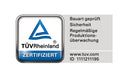 Ridder Ken badgreep met softgrip 60 cm chroom/zwart