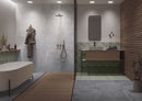 Floor tile Flora Marble Pearl 30x60 cm Rectangle – Porcelain Matt Rectified – Marble look Gray R9