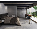 Tile skirting board District gris 8x45 cm