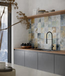 Floor tile Herbal Aqua 33.15x33.15 cm