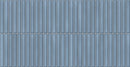 Wall tile Deco Lingot Blue 32x62.5 cm Rectangle - Porcelain Semi-gloss - Rich Blue tint
