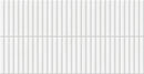 Wall tile Deco Lingot White 32x62.5 cm Rectangle - Porcelain Semi-gloss - Radiant White Tint