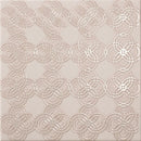 Carrelage mural Emuna Cercle Décor Rose 22,5x22,5 cm