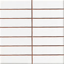 Carrelage mural Precorte Blanco 2,5x10 (20x20) cm brillant