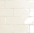 Carrelage mural Mayolica Ivoire 7,5x30 cm