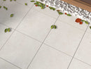 Terrace Tile Travertine Beige 60x60x2 cm Square – Ceramic Porcelain Matt Rectified R10 – Natural Stone Look