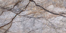 Carrelage de sol River Mat Brillant Encre Marron 60x120 cm Rectangulaire - Porcelaine Mat-Brillant Rectifié Antigel Antidérapant - Aspect Marbre Marron