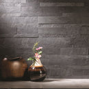 Wall tile Flex Natural Stone Desert Black Interlock 15x60 cm