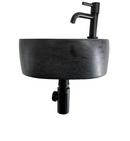 Gustav Hardstone Fountain Set Tap Right Matte Black Tap