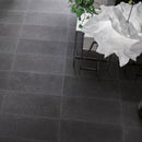Carrelage de sol Mediterranea Nero 45x45 cm rectifié