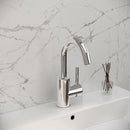 Lisa Chrome Basin Mixer Tap by L'Aqua®