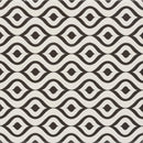 Wall tile Modena Black | White 22.5x22.5 cm