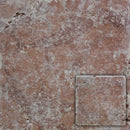 Natural stone Rosso Veron Antique 15x15 cm