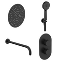 sa Rondo incl. Shower set thermal. 2-way wall m-zw 30cm