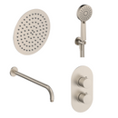 sa Rondo incl. Dou-set thermal. 2-way wall nickel 30cm