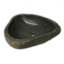 Lavabo en pierre de rivière gris moyen 35/45cm par L'Aqua®