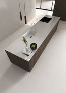Wall and Floor Tile Concept Mist 90x90 cm – Porcelain Matt Concrete Look Rectified