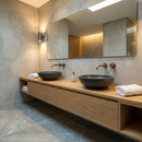 Lavabo AquaVik Pierre Bluestone Adoucie 32x12 cm