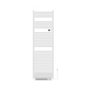 Sèche-serviettes électrique BELRAD 2000 W, 1840 x 540 mm, blanc brillant, thermostat programmable, indice de protection IP44, radiateur de salle de bain à droite. 