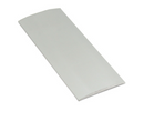 CAS407.81 Aluminium Cover Strip Self-Adhesive - Matt Silver - 38x3.5mm - 0.9m and 2.7m