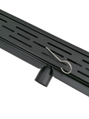 Shower channel Classic 70 cm matt black by L'Aqua®