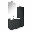 Complete bathroom furniture Anthracite L'aqua Slimline 60 cm by L'Aqua®