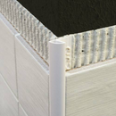 ETR648.01 Profil de carrelage en PVC rond – Blanc – 6,4 mm – 2,5 m