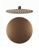 Douche de tête Flat Round 25 cm Cuivre