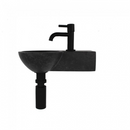 Sink set Tomas Natural Stone Tap Right Matte Black Tap