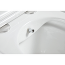 Futurbath Turin WC suspendu avec bidet - Sans bride Blanc Brillant - Abattant Soft-Close