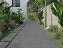 Ceramic Garden Tile ARK Anthracite 45x90x2 cm Rectangle - Porcelain Matt Rectified Frost-resistant - Concrete Look For Outdoors