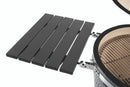 Landmann Kamado 22 pouces Large Gris - Barbecue à Charbon en Céramique avec Chariot - Pierres à Pizza MLS - Ø48 cm