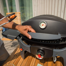 Barbecue à gaz mobile Landmann Pantera 1.0 avec grille en fonte noire