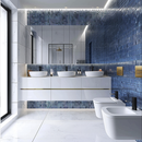 Mélange bleu mosaïque 29,5 x 29,5 cm bo.005