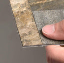 Bande adhésive en pierre naturelle Slimline Platinum 15x60 cm Décoration murale