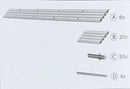 Quick-build glass building block kit