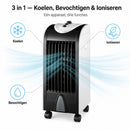 Coolboy ICE 25 Refroidisseur d'Air avec Éléments Refroidissants - Refroidisseur d'Air Compact 75W | Climatiseur sans Tuyau d'Évacuation ni Ionisation