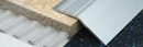 TAS107.81 Aluminium Self-Adhesive Transition Profile - Matt Silver - 38x8mm - 0.9m and 2.7m