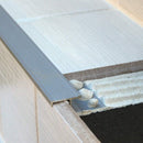 Profilé pour carrelage Bordure de marche Aluminium Argent Mat 12 mm 270 cm NLT128.81 de Genesis