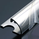 Tile profile Quadrant Brushed Stainless Steel 10 mm 270 cm ESQ107.102
 by Genesis