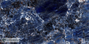 Galaxy Blue Floor Tile 60x120 cm Rectangle - Porcelain High Gloss Rectified - Marble Look Deep Blue