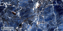 Galaxy Blue Floor Tile 60x120 cm Rectangle - Porcelain High Gloss Rectified - Marble Look Deep Blue