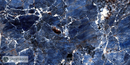 Galaxy Blue Floor Tile 60x120 cm Rectangle - Porcelain High Gloss Rectified - Marble Look Deep Blue