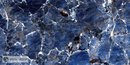 Galaxy Blue Floor Tile 60x120 cm Rectangle - Porcelain High Gloss Rectified - Marble Look Deep Blue